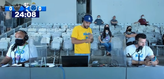 Vídeo: Galo 2x1 Cruzeiro, Confira a reação de narrador cruzeirense que viralizou na vitória do Galo em cima do Cruzeiro