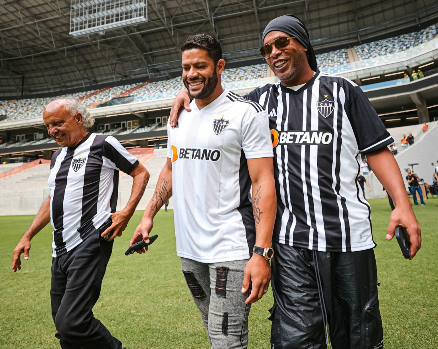 Atlético-MG realiza jogo festivo com ídolos históricos na Arena