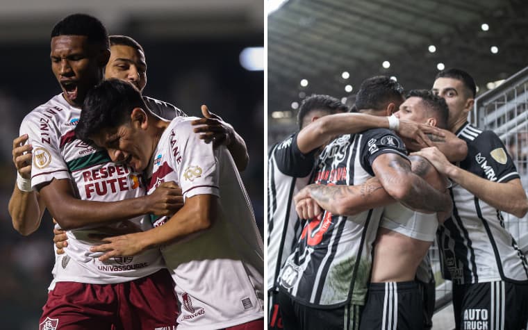 Foto: montagem L! - Marcelo Gonçalves / Fluminense FC e Pedro Souza / Atlético