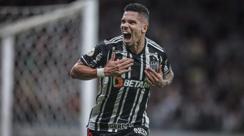 Paulinho fez o gol do Atlético na partida - Foto: Pedro Souza / Atlético JOGO DO GALO HOJE
