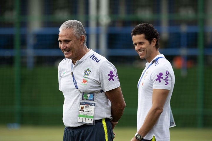 Tite e Rodrigo Lasmar Atlético