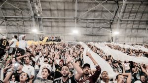 Massa esperando confirmação da escalação do Atlético-MG