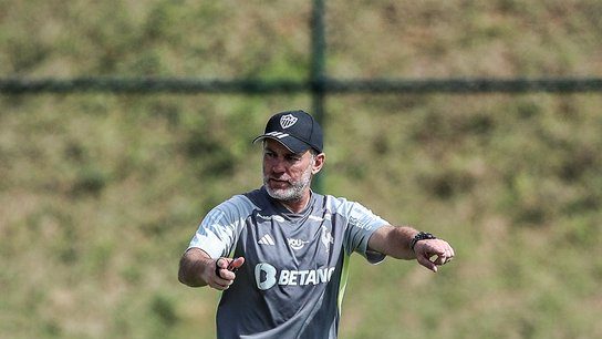Gabriel Milito treinador do Atlético-MG