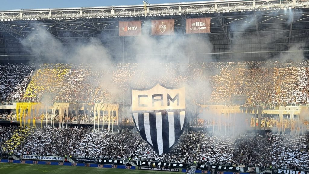 Torcida do Atlético-MG na Arena MRV