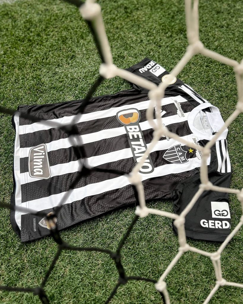 Camisa do Atlético-MG contra o Corinthians na Arena MRV