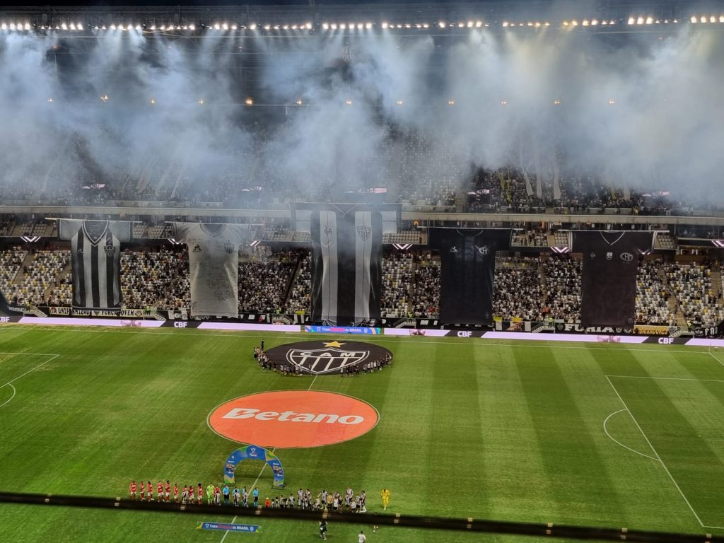 Torcida do Atlético-MG na Arena MRV