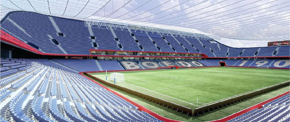 Estádio que vai receber San Lorenzo e Atlético-MG