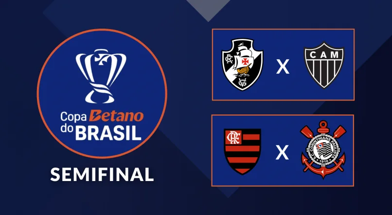 Atlético-MG x Vasco semi Copa do Brasil