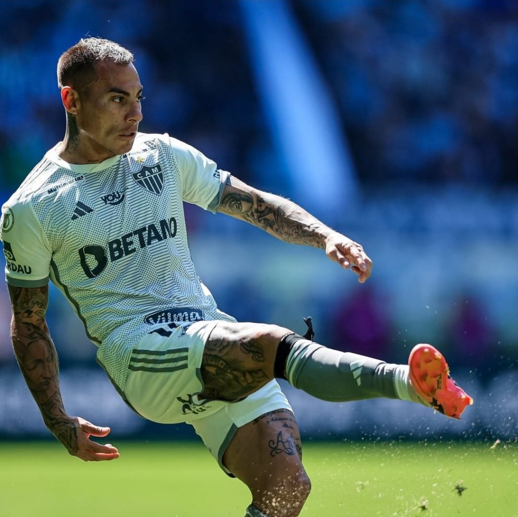 Eduardo Vargas em Grêmio x Atlético-MG