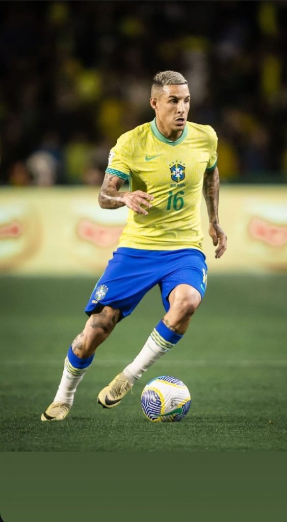 Guilherme Arana pela Seleção Brasileira