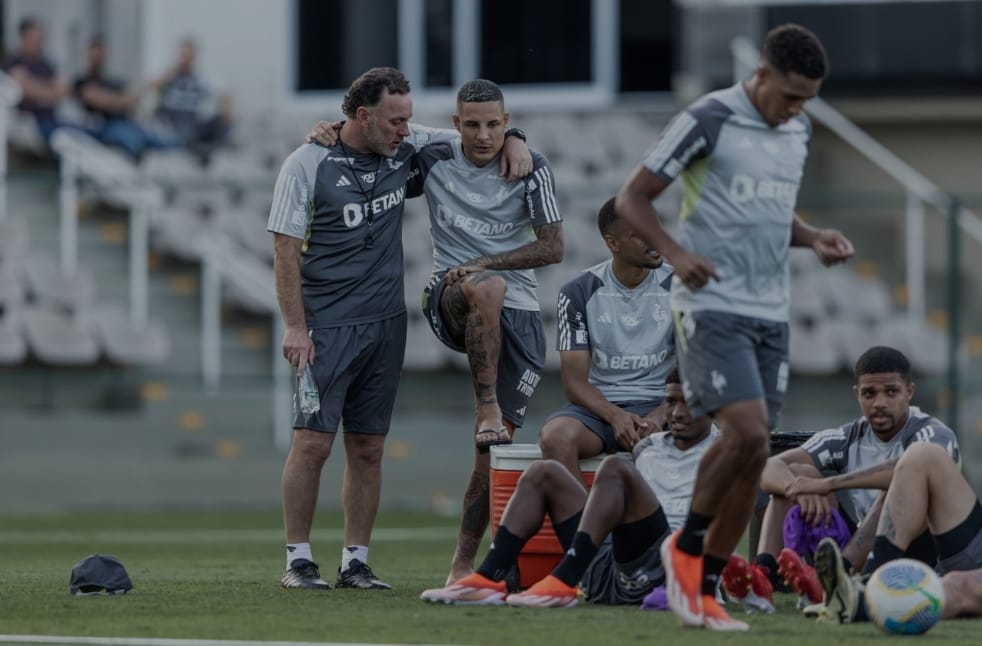 Treino do Atlético-MG na Cidade do Galo