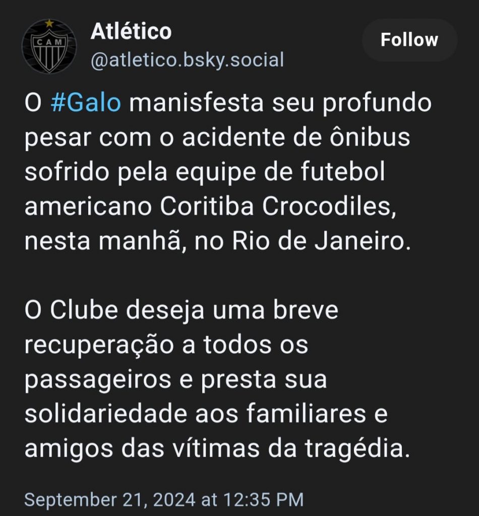 Homenagem Atlético-MG