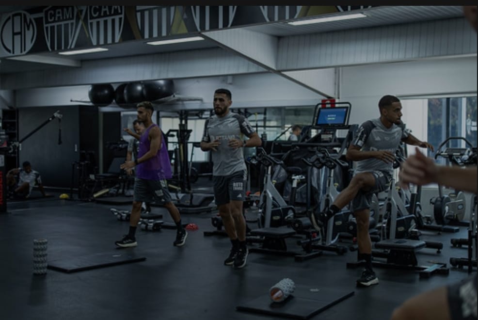 Treino do Atlético-MG Cidade do Galo