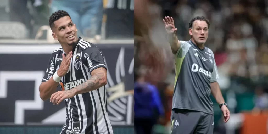 Paulinho e Gabriel Milito