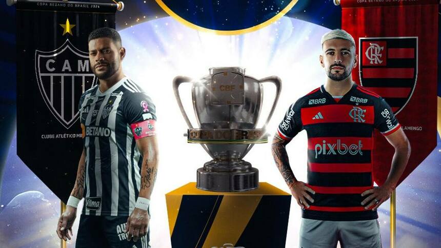 Final da Copa do Brasil terá Atlético-MG x Flamengo