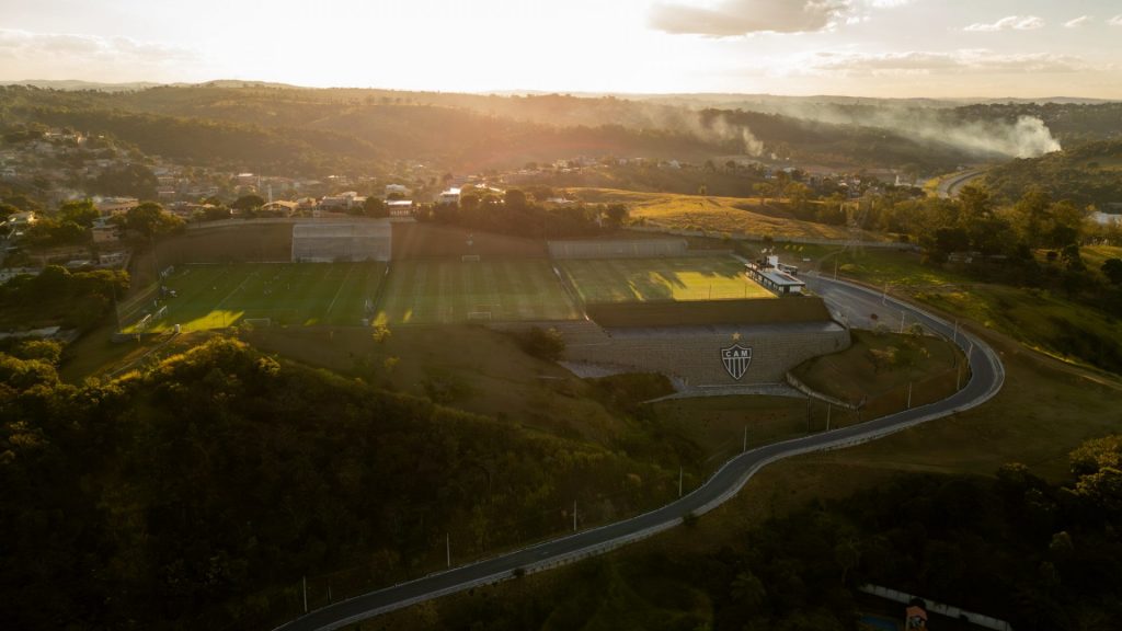 Treino do Atlético-MG na Cidade do Galo