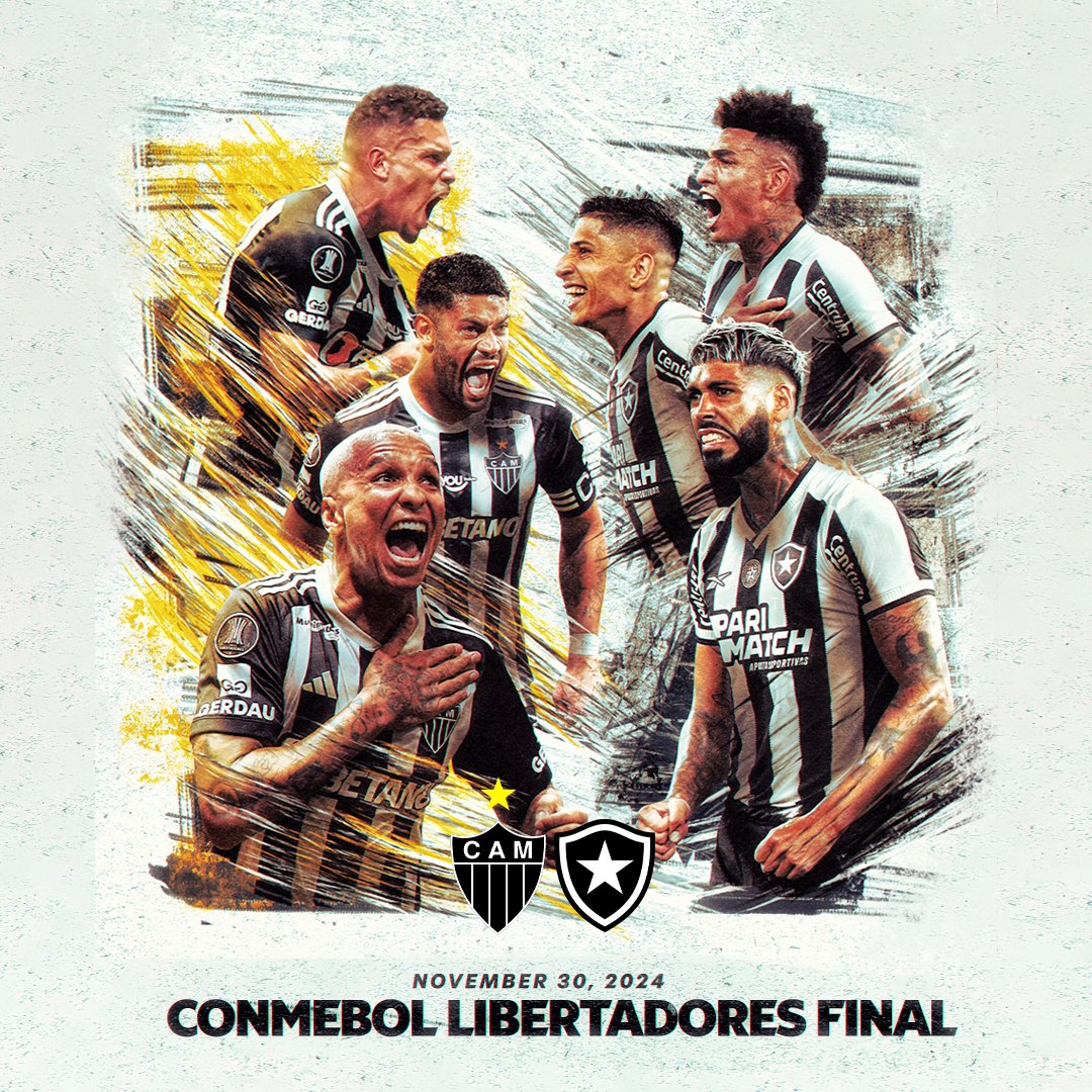 x Botafogo final brasileira na Copa Libertadores 2024