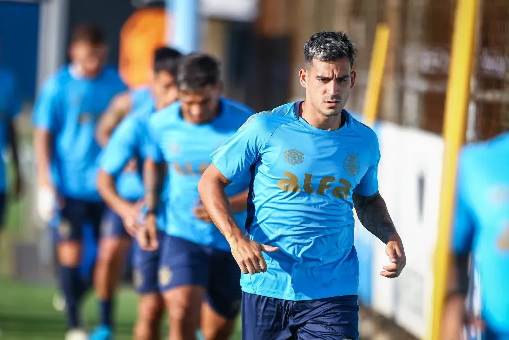 Cristaldo. Foto: LUCAS UEBEL/GREMIO FBPA