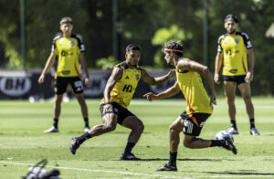 Treino do Galo. Foto: Paulo Henrique França / Atlético
