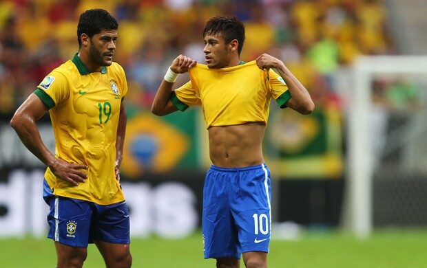 Hulk e Neymar