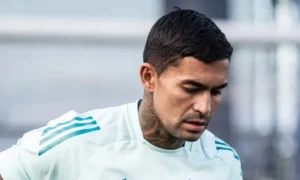 Dudu na época do Cruzeiro