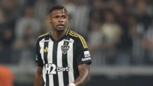 Júnior Santos, atacante do Atlético-MG