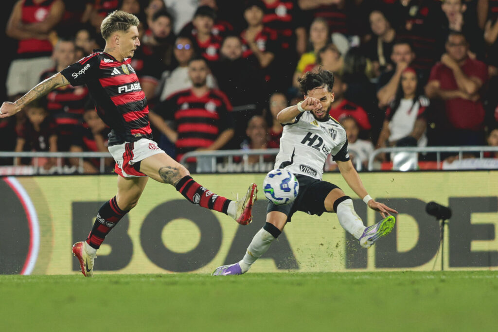 Flamengo x Atlético-MG. Foto: Pedro Souza / Atlético