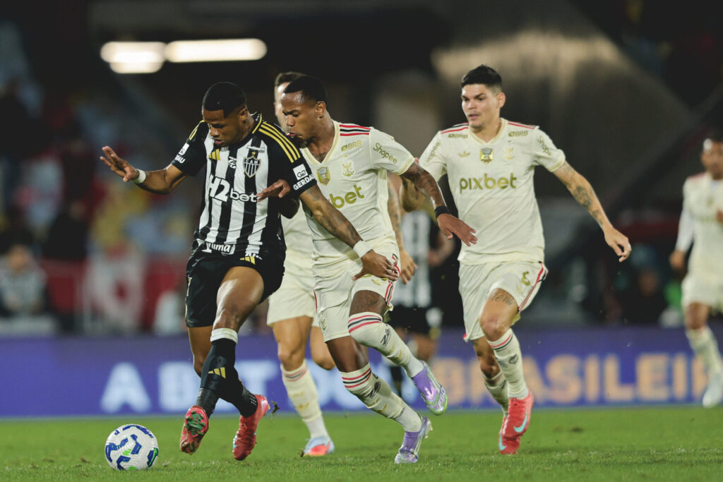 Flamengo x Atlético. Foto: Pedro Souza / Atlético