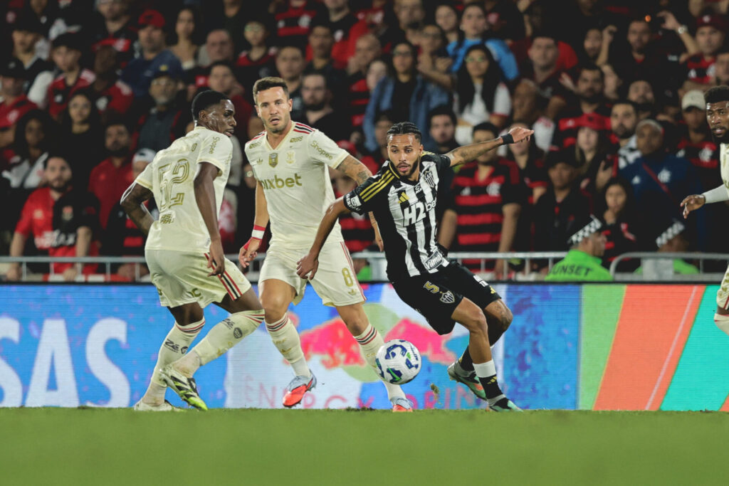 Flamengo x Atlético. Foto: Pedro Souza / Atlético