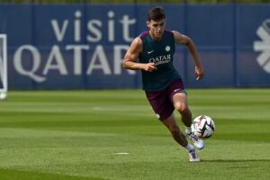 Gabriel Moscardo. Foto: Aurelien Meunier/PSG via Getty Images