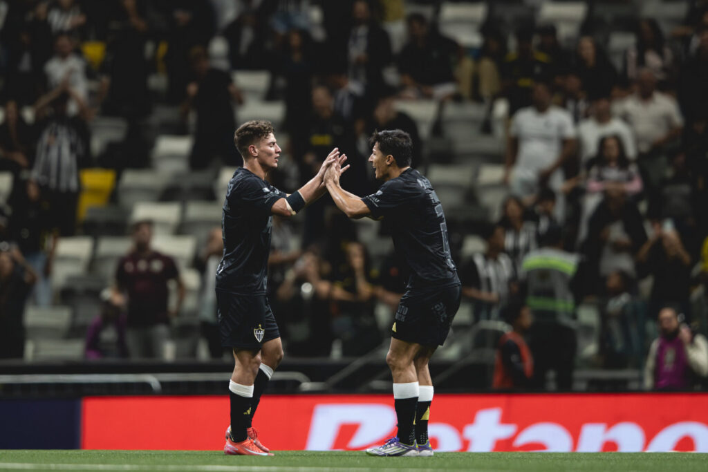 Atlético x Bragantino. Foto: Pedro Souza / Atlético