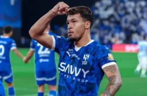 Marcos Leonardo. Foto: Divulgação/Al Hilal /