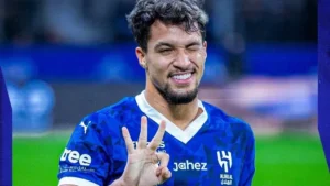 Marcos Leonardo. Foto: Divulgação/Al-Hilal